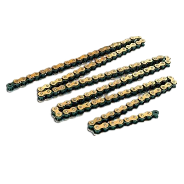 Brand new!! 428X118 link gold solid motorcycle roller chain
