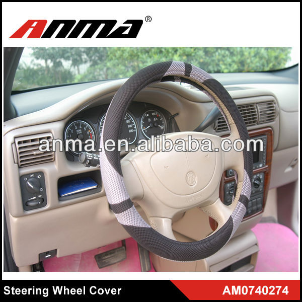 Cross grain steering wheel covers 14 inch steering wheel covers