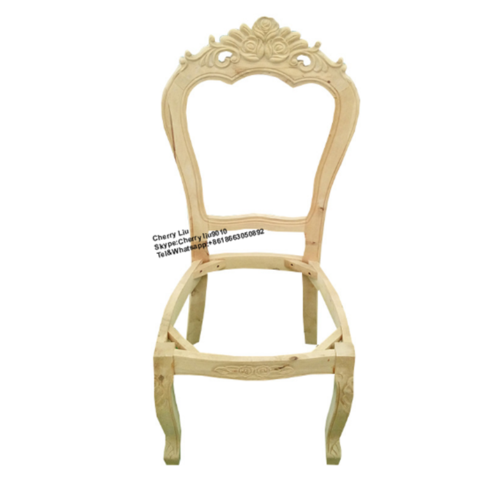 Lunxury Home Furniture Wood Dining Chair Frames