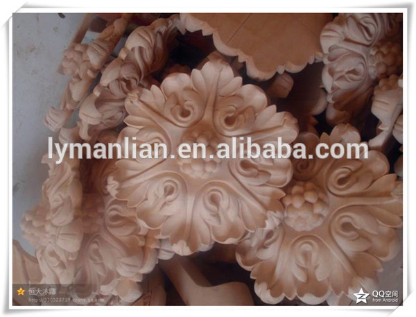 carved wood moldings/crown wood mouldings/resin cnc decorative accessories
