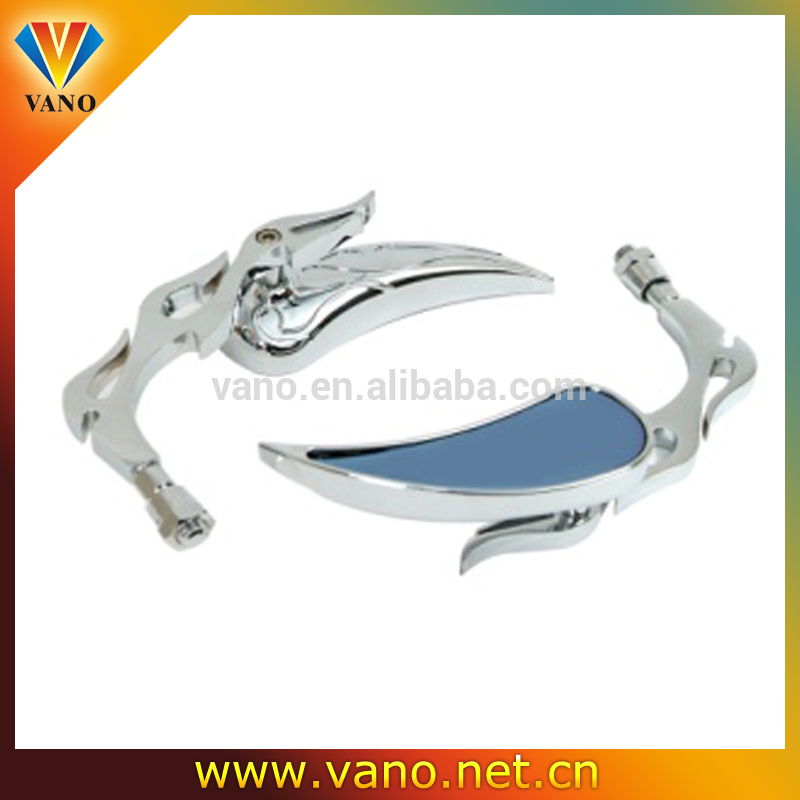 cheap factory price motorcycle mirrors aluminum bar end mirrors