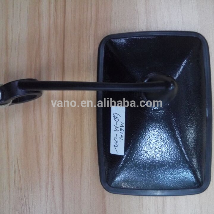 Black metal cover MZ & SIMSON motorcycle side mirror