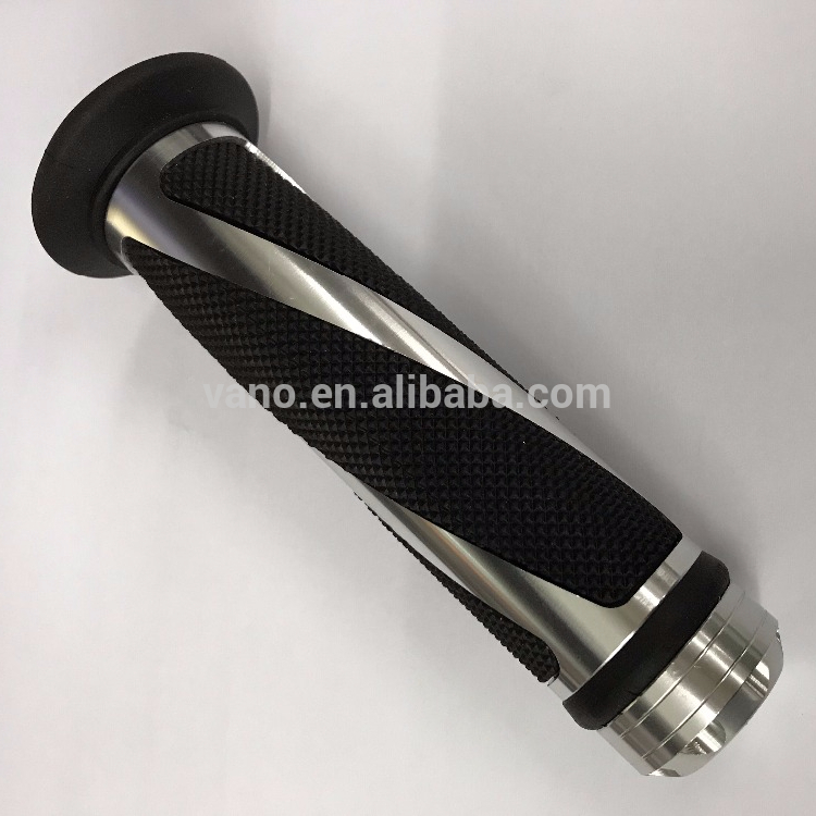 Motorcycle Rubber Aluminum handle grip with 25MM diameter