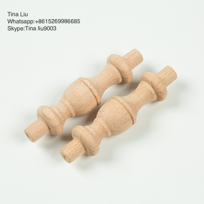 decorative wood stair spindles and finials