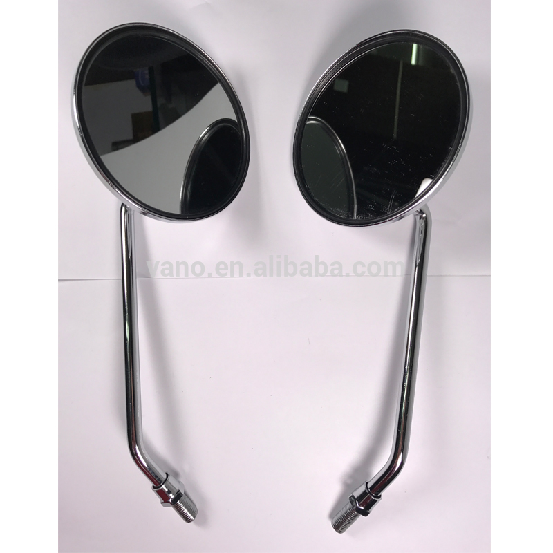 M10 polished SIMSON MZ rear view side mirrors