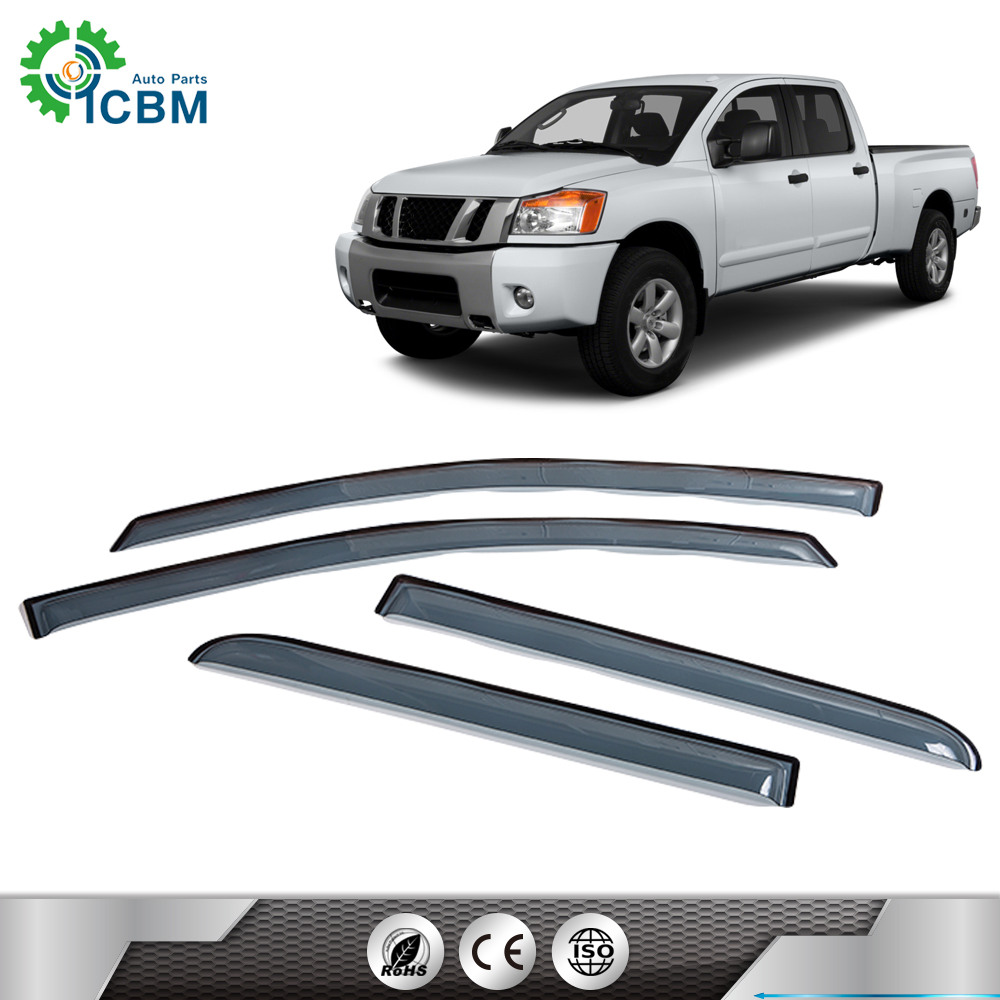 Car Parts window visor Door visors For TITAN 14-15 1.6mm car accessories