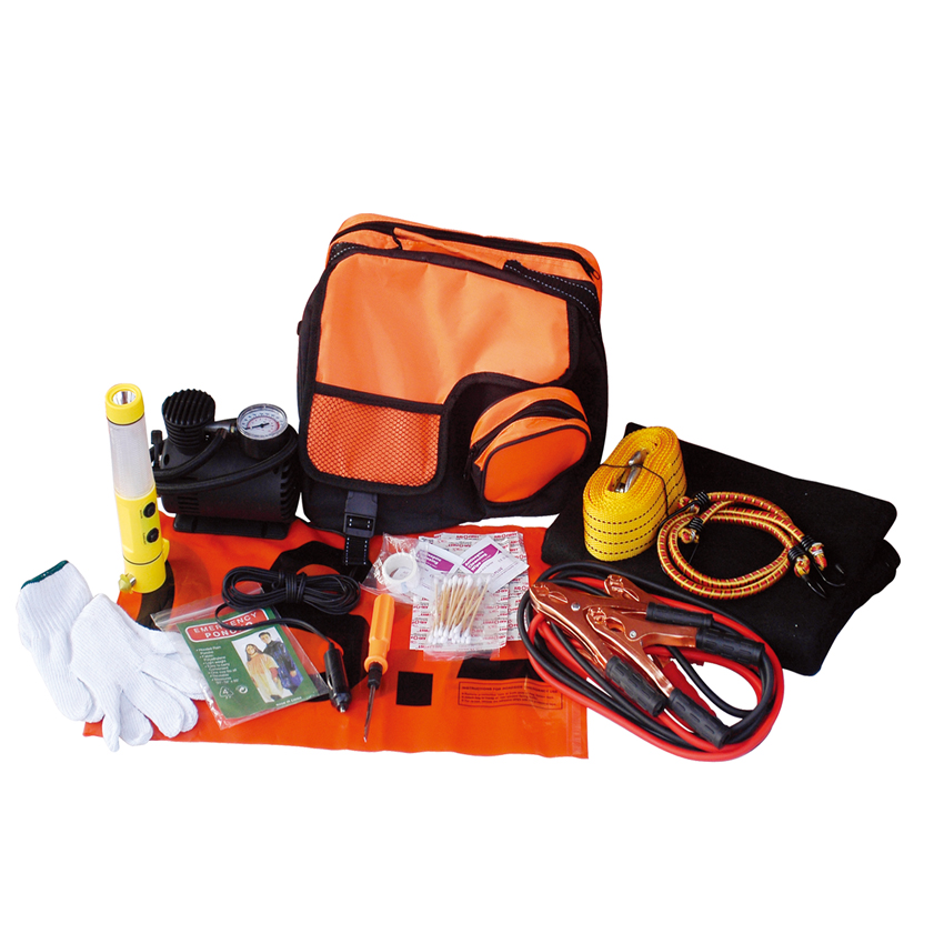 Auto Roadside Emergency Kit, Car jumper cable Emergency Car Kit Roadside Emergency Kit