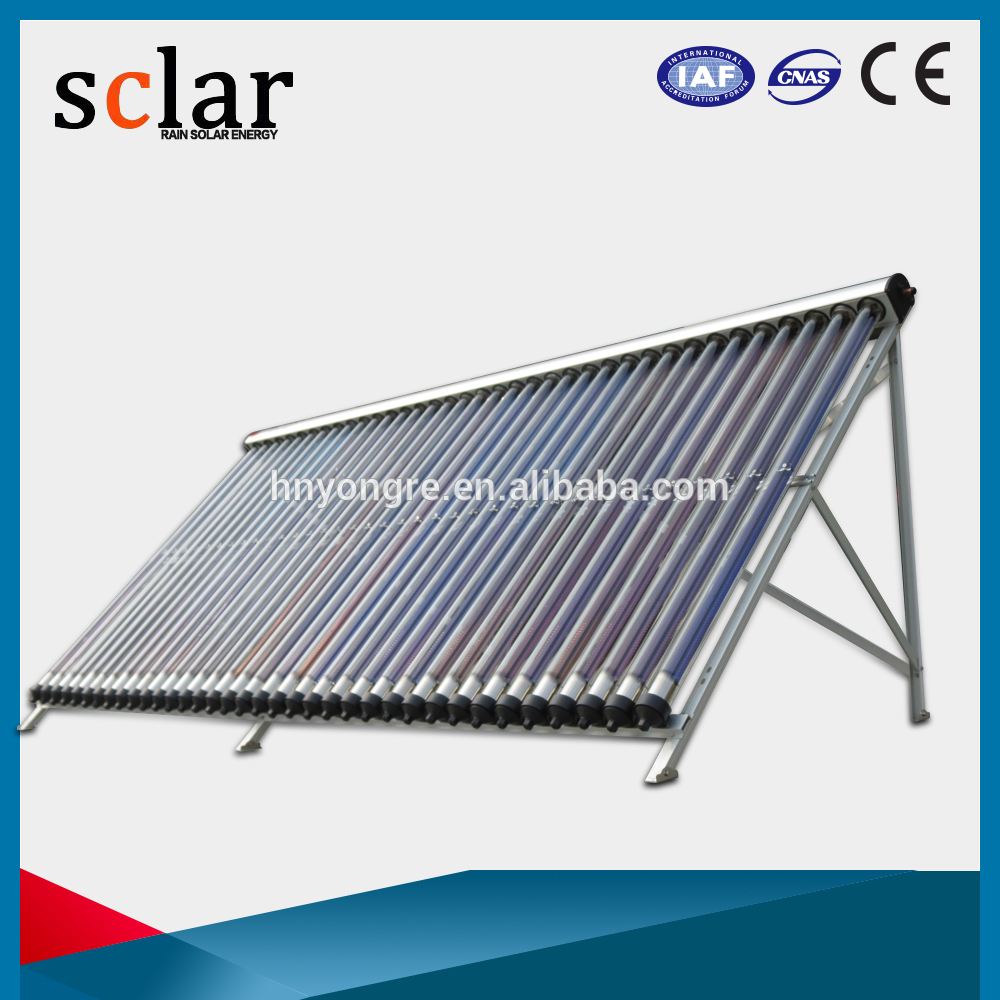 Split pressurized solar water heater/double coil(heat exchanger)/300liters