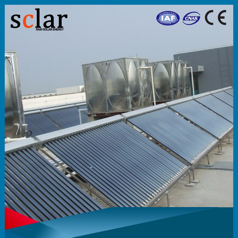 Sophisticated technology collector compact pressure hot water complete solar heater system