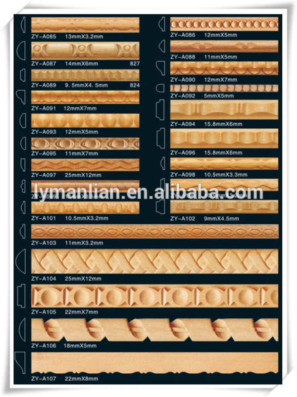 Factory price wood moulding wood frame corbel