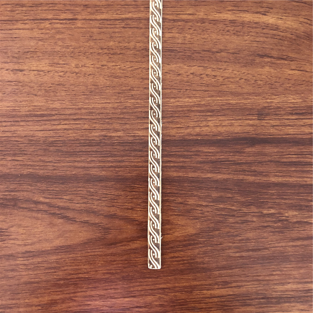 African whitewood embossed flower Moldings