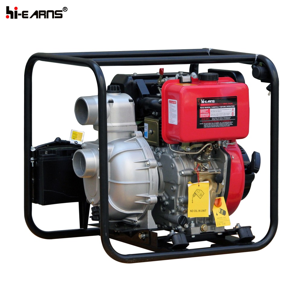 3 inch diesel engine driven high pressure water pump