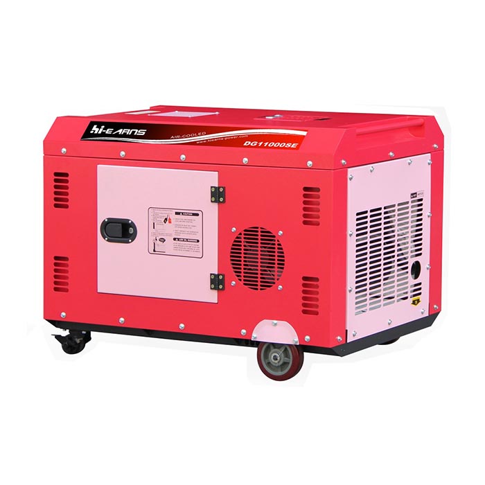 198FA Engine Air-cooled Soundproof Diesel Generator with ISO90001 certified CE proved