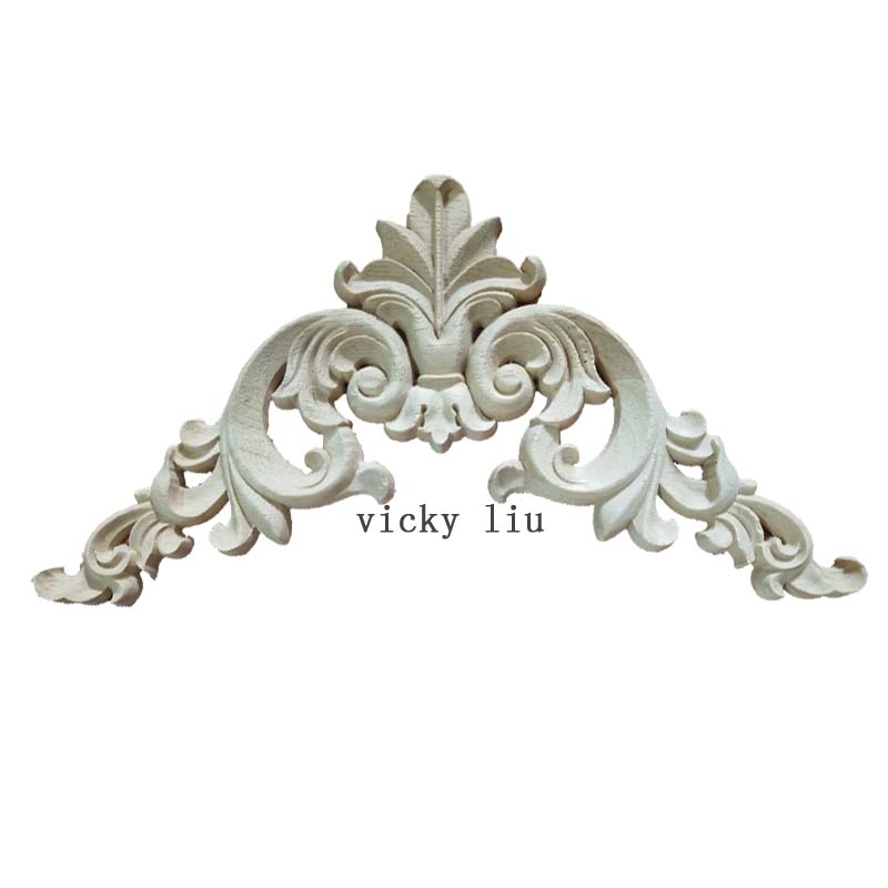 European style furniture corner decorated with wood decals