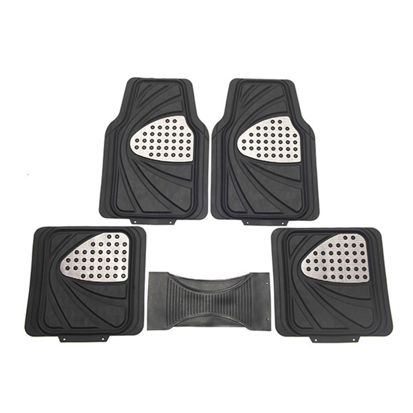 New design America hot selling 4pcs/5pcs set anti-slip car mats PVC car floor mat