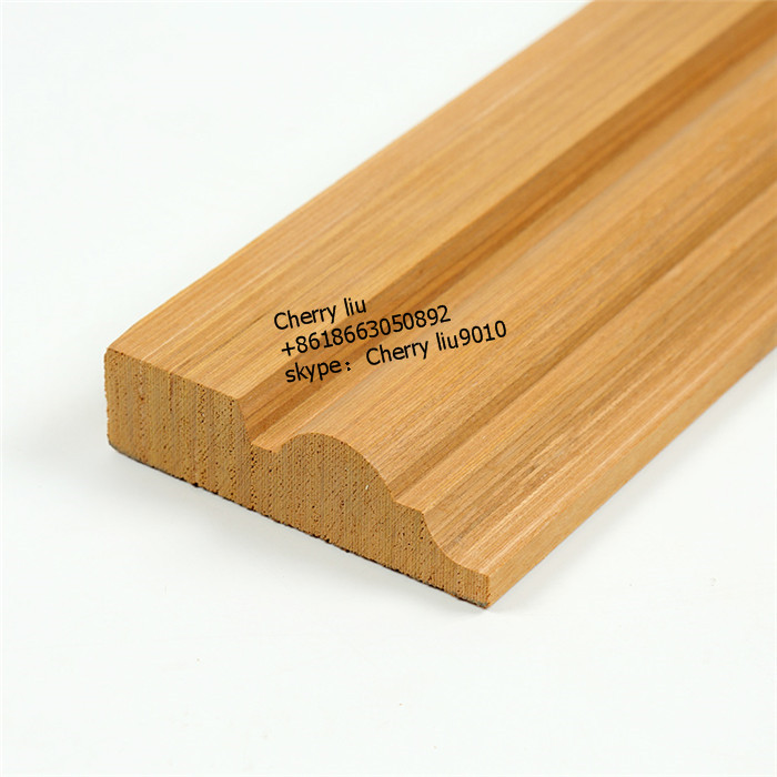 linyi best sell exterior wall panel Wood  moulding