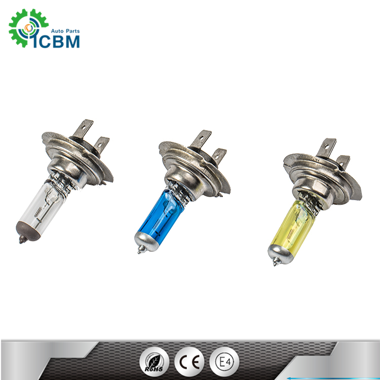 high-low beam headlight halogen bulb h1 h4 h7 for truck