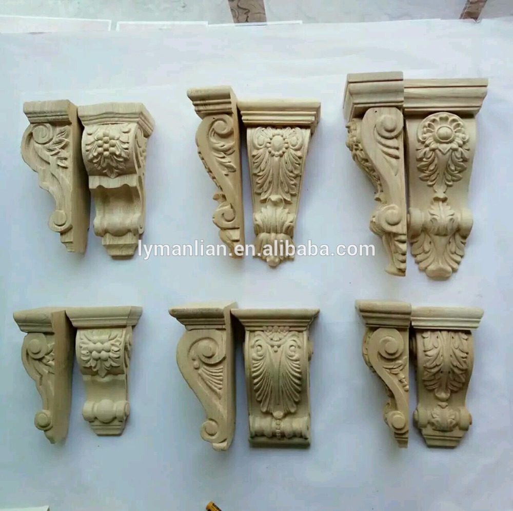 Furniture Part Decorative Wood Corbels