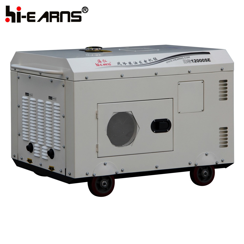 8.5KW 2V86 two cylinder engine air cooled diesel generator