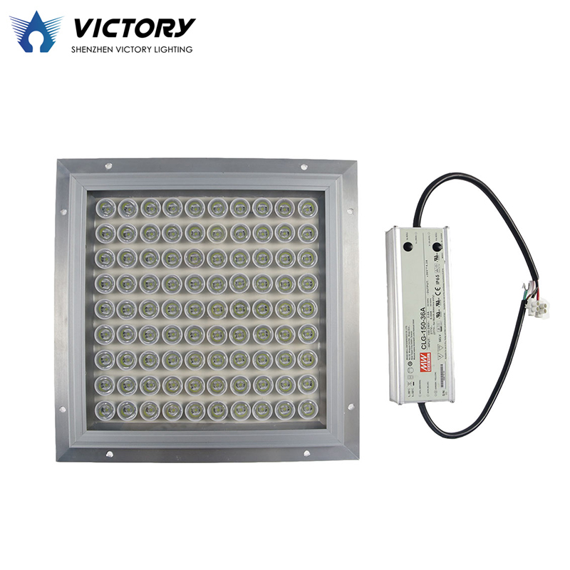 Gas station fixture IP65 120W led canopy light 50000hours