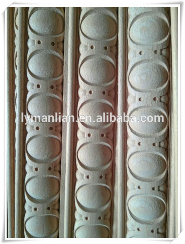 cabinet use solid wood moulding/wood inlay furniture