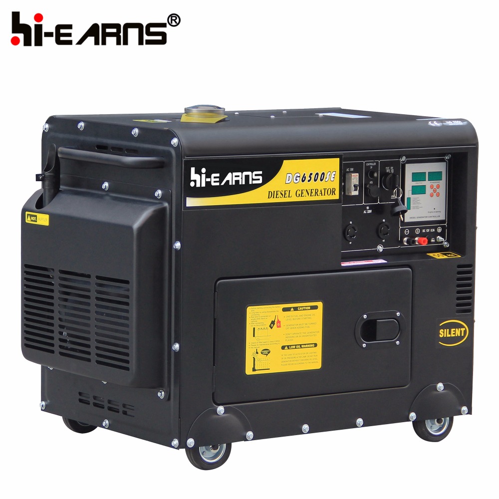 5KW diesel silent home use ce generator