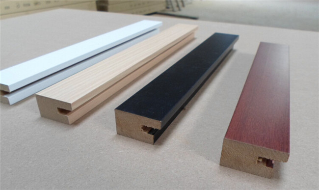 pvc wrapped MDF crown wood moulding