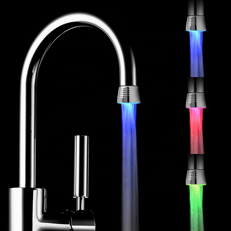 RC-F1101 Replacement Spout Sink Taps 3 Color Change LED Water Tap