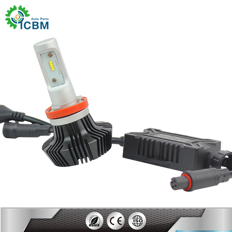 Auto led bulb 7HL DC12-24v 6500k auto led headlight h11