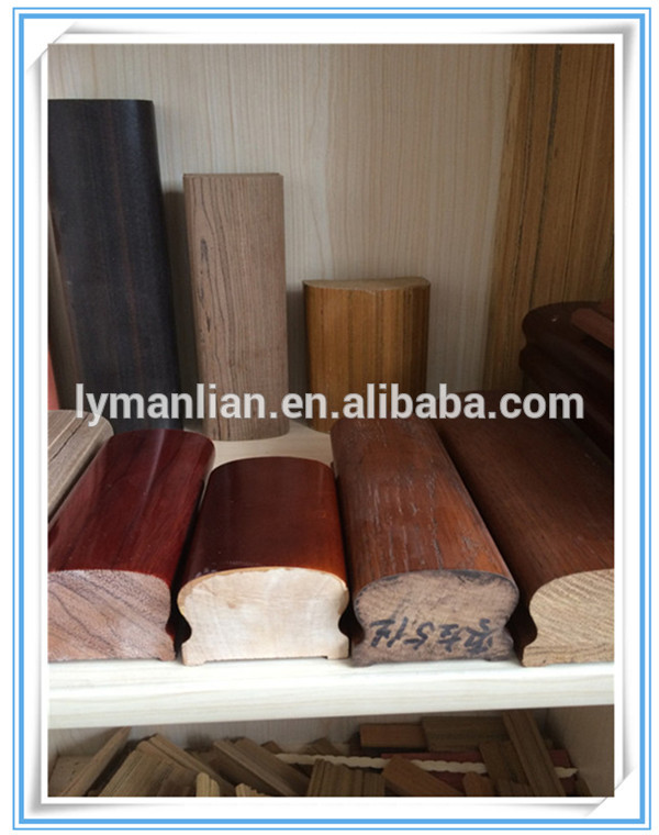 engineered  wood stair  handrails decorative wood handrails