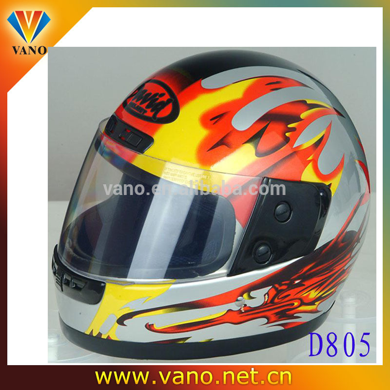 ISO,DOT,EEC Certificate ABS motorbike cartoon full face helmet racing motorcycle helmets