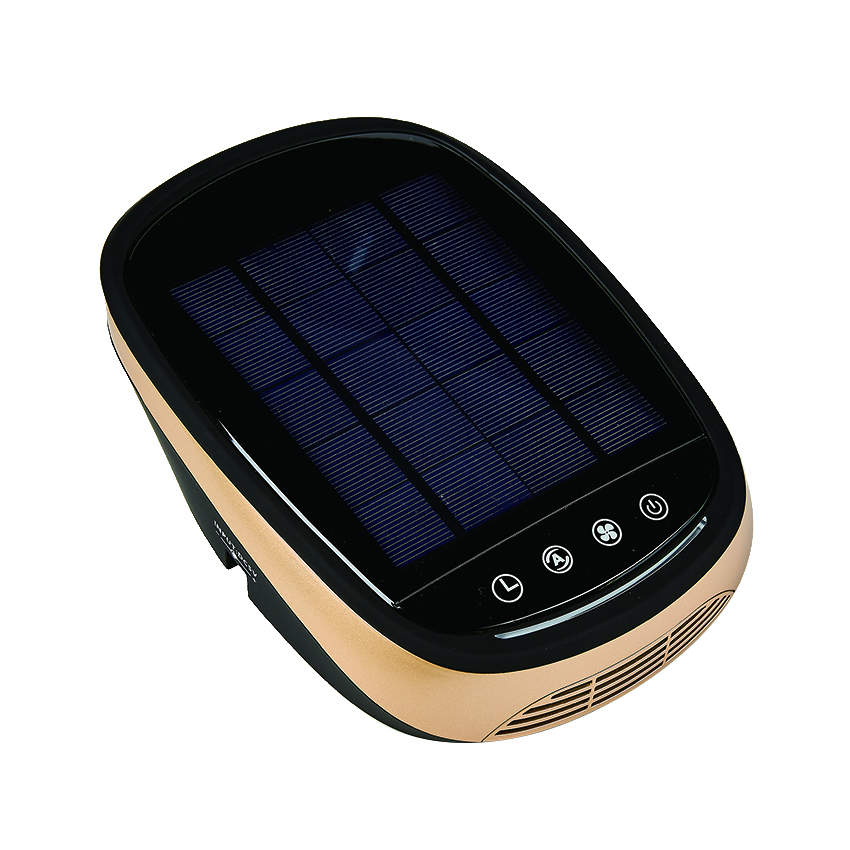 Solar Powered Car Air Purifier Cleaner, Air Cleaner For Car HEPA Composite 3-layer  Filter