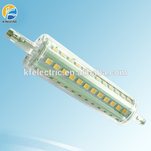 R7s led light of high lumen 16MM 25MM led light linear bulb, kingfine 360 degree r7s led lamp 118mm approved EMC