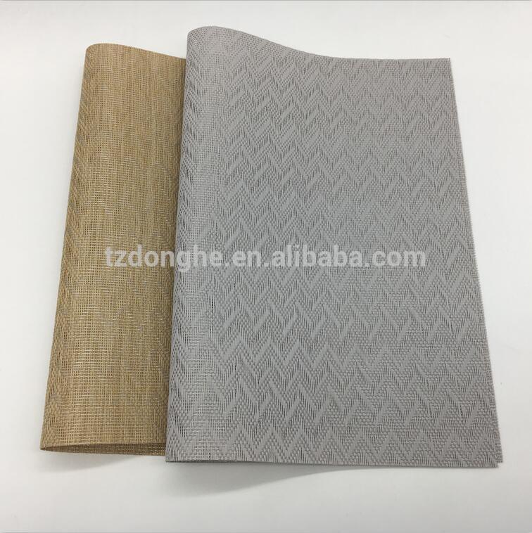 Tabletex custom wholesale washable woven plastic table placemat