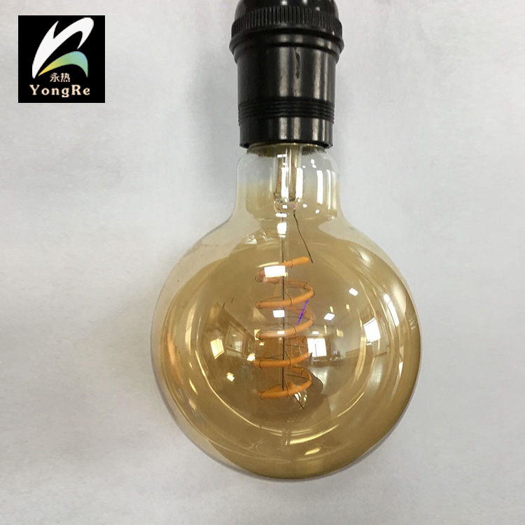 Durability Ce Rohs Approved High Power Led Lamp E27 Edison Bulb G125