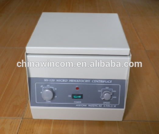 Professional medical laboratory 0-12000rpm high speed bench micro hematocrit centrifuge