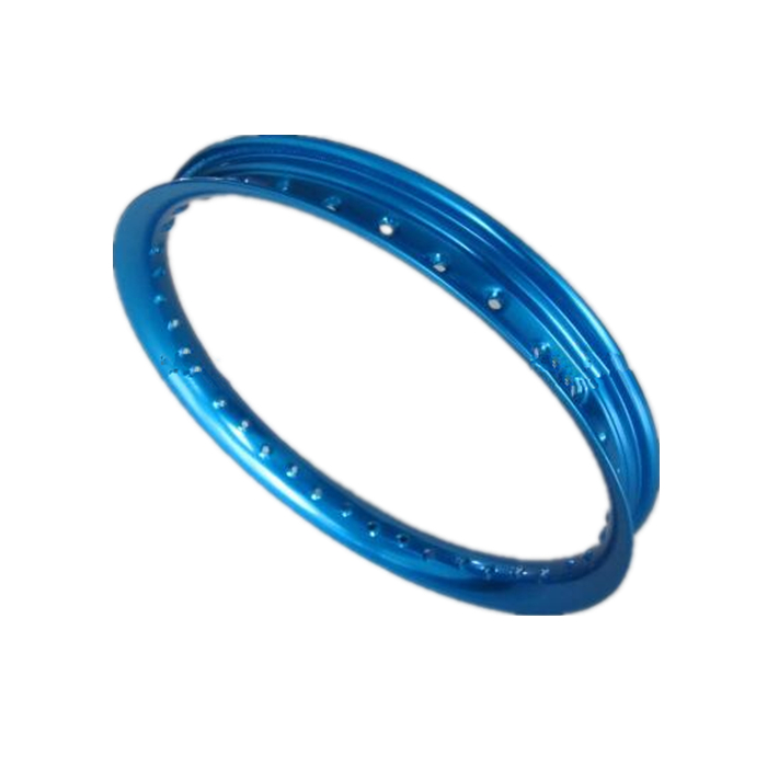 Blue color for 1.4x17 motorcycle alloy rims