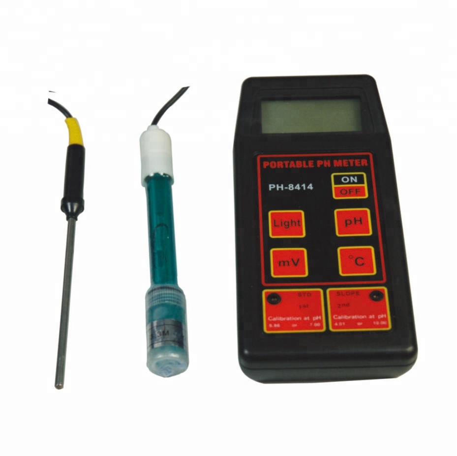 Portable medical pocket-size PH meter PH-8414 from wincom