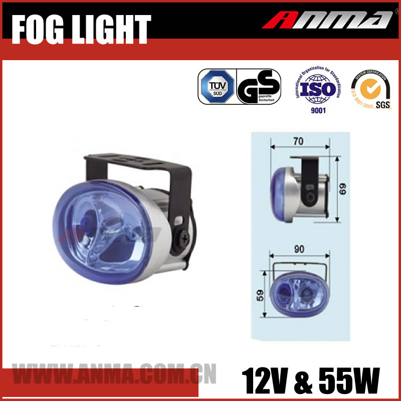 Universal auto motorcycle truck replacement parts 55W fog lamps