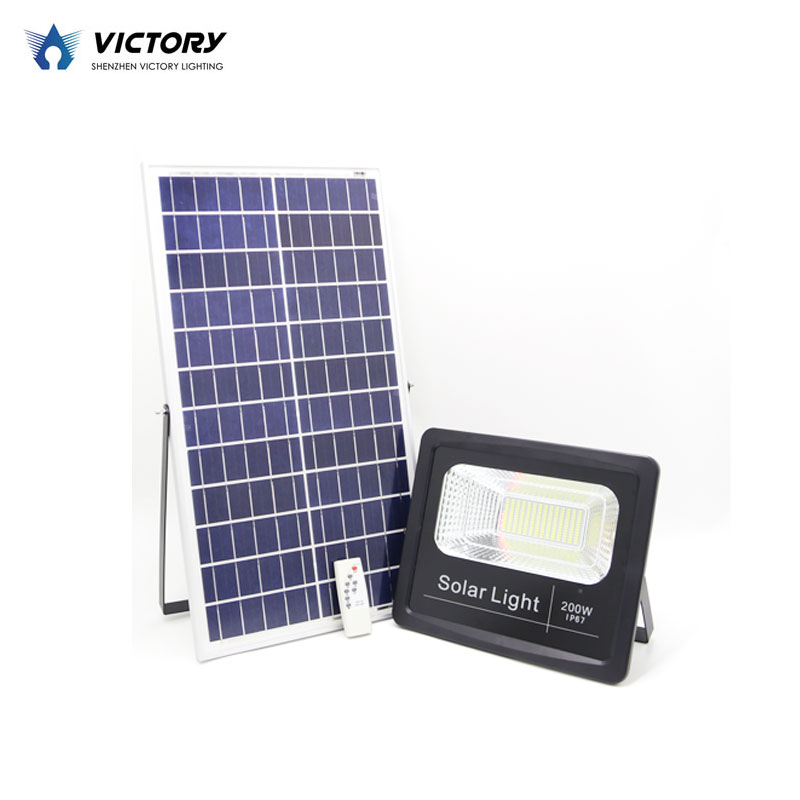 factory outlet Bridgelux 200W Solar Outdoor Light LED Flood Light