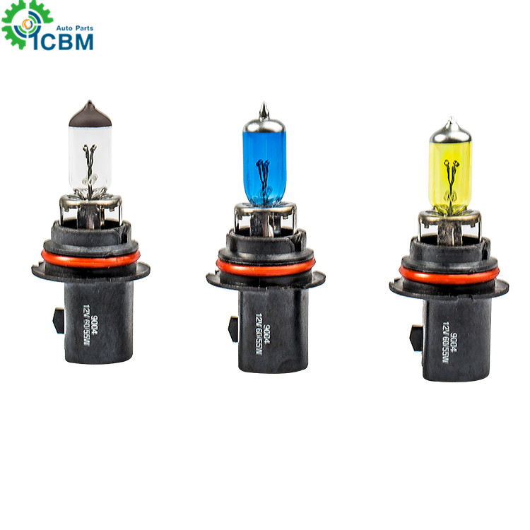 quick response High Power HB1 Bulbs Halogen P29t 12V Headlight 9004 Car Lamp Super White Blue