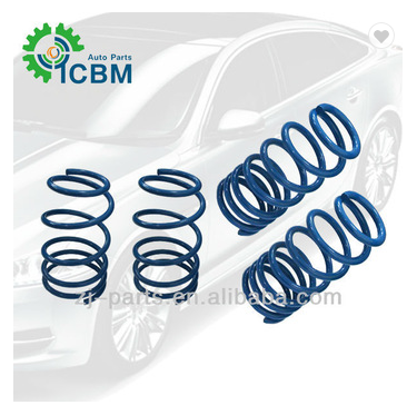 ISO Front Rear Auto Lowering Spring  High Quality Alloy Steel for auto  Suspension Spring