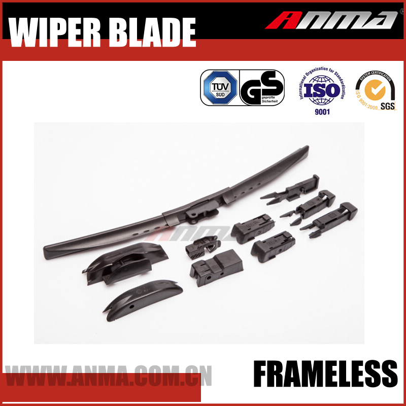 Wholesale universal windshield frameless car windscreen wiper blade