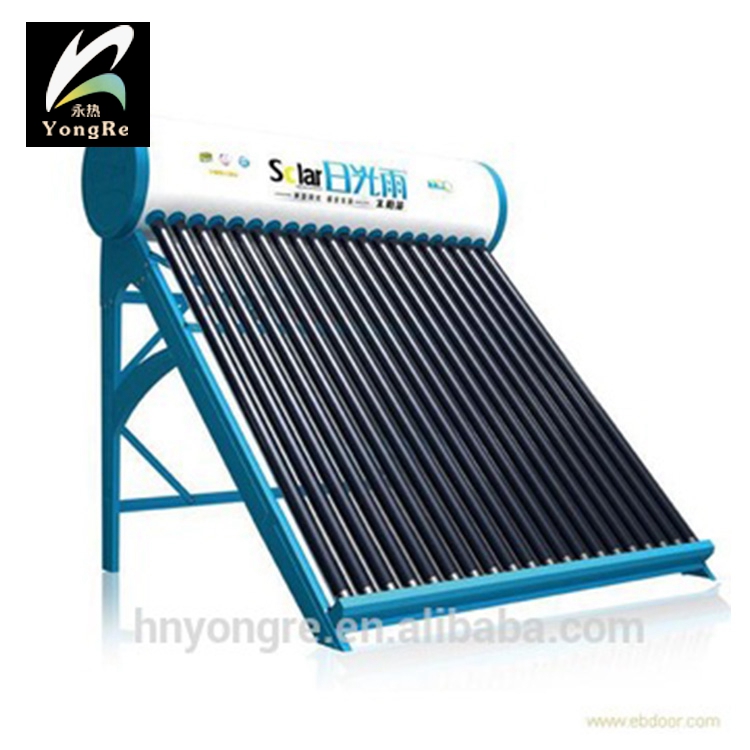 Factory directly rooftop heat U pipe solar water heater