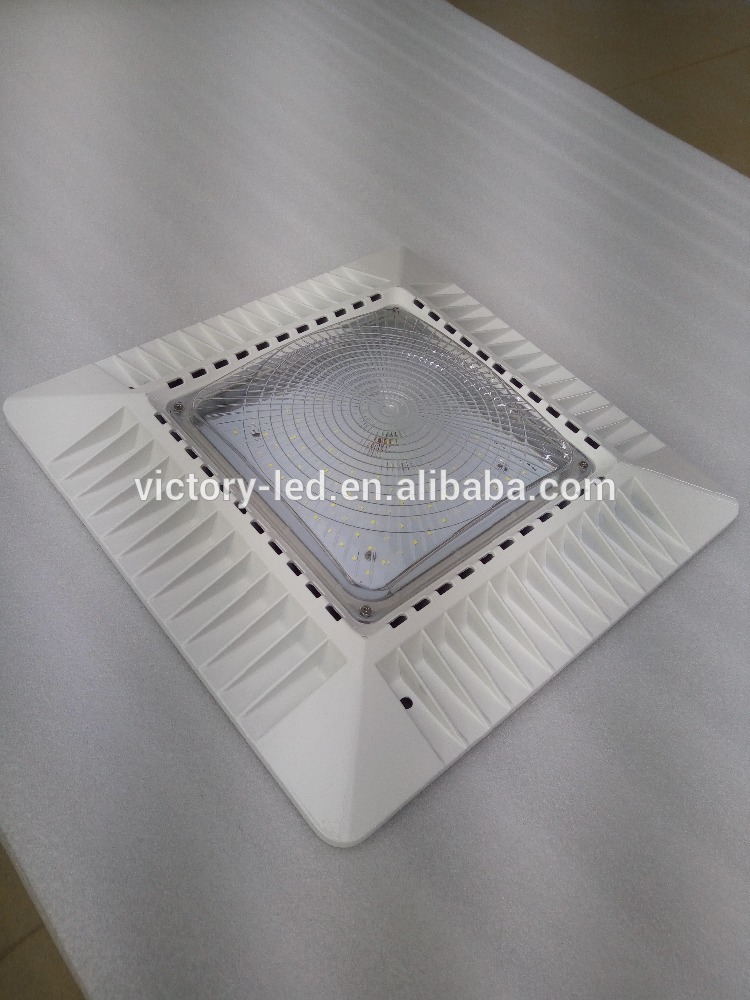 Ip65 150W Meanwell Driver DLC Led Canopy Light Wholesale Gas Station Led Canopy Light