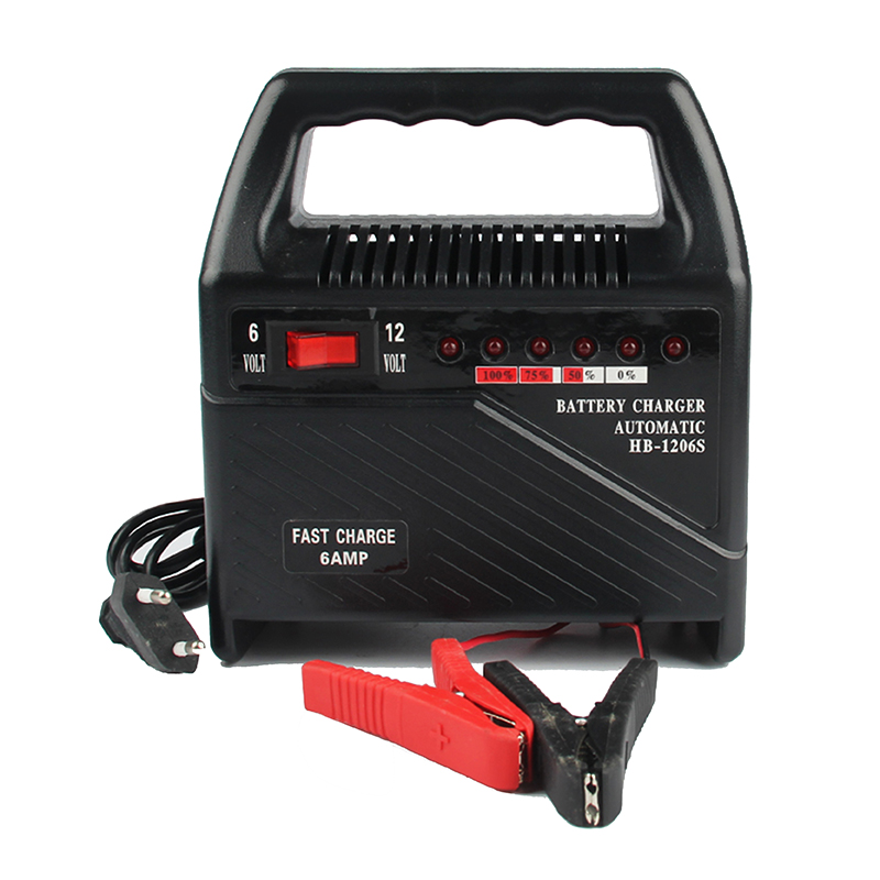 Wholesale Lead-Acid Portable Car Battery Charger 6V/12V 51W