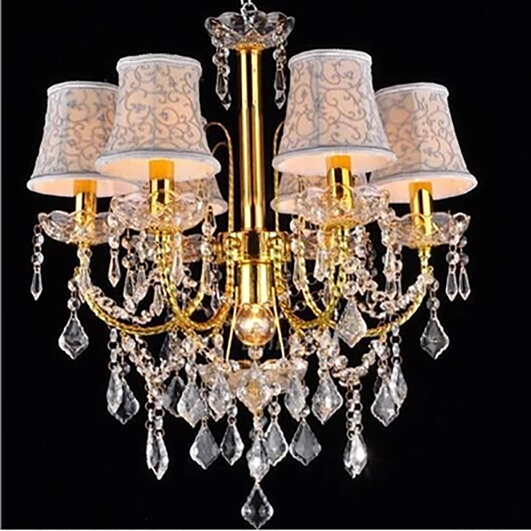 Wedding Occasion Rain Drop Crystal Chandelier Stairs Lamp