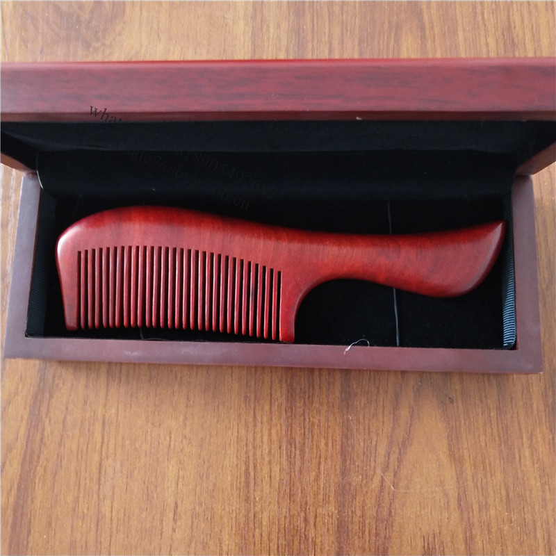 natural carved wood custom hair combs bulk hair combs