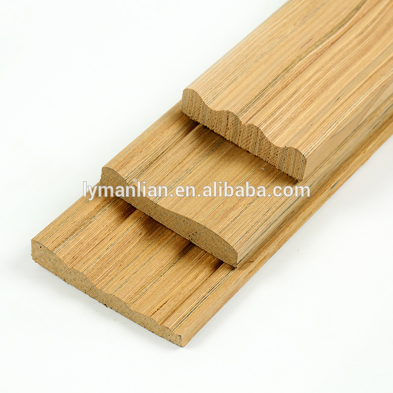 wood moulding framing Interior decoration high quality Hand carving wood decorative ceiling moulding