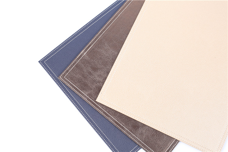 Tabletex die cut Eco-Friendly PVC hotel dining leather placemat